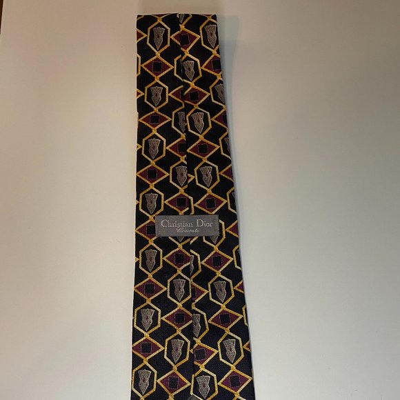 VINTAGE CHRISTIAN DIOR TIE - Picture 2 of 4